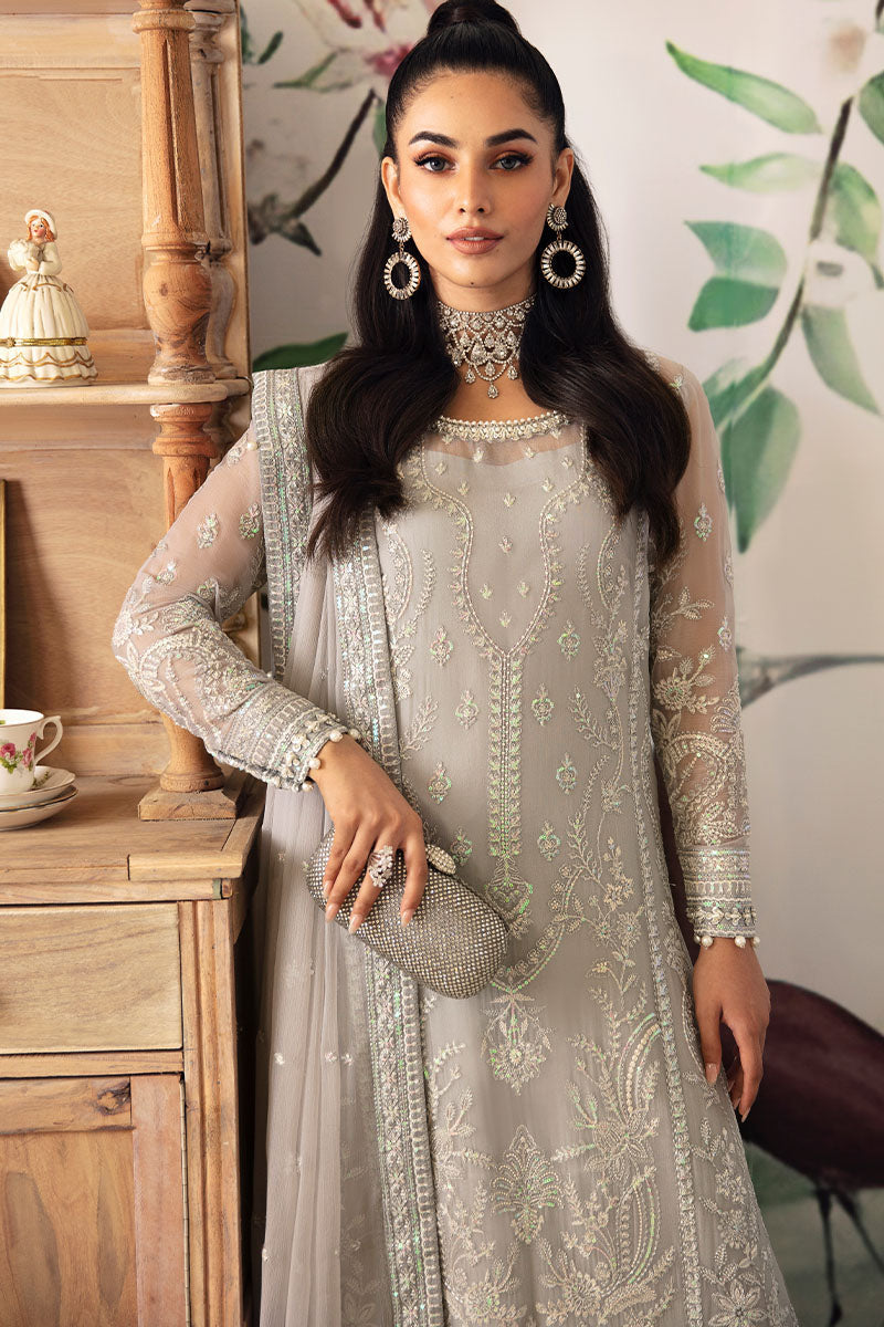 Gulaal | Embroidered Chiffon 24 | Aubrey - House Of Hania