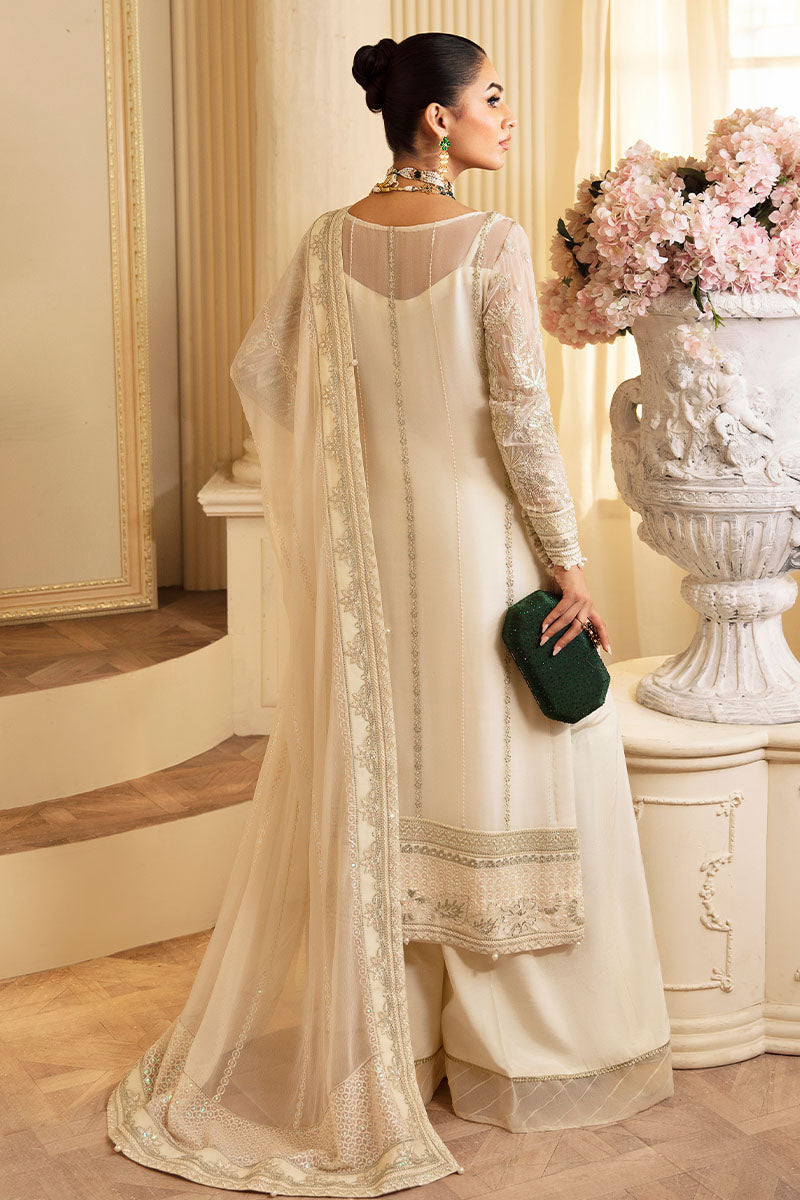 Gulaal | Embroidered Chiffon 24 | Delphine - House Of Hania