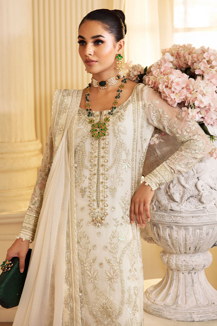 Gulaal | Embroidered Chiffon 24 | Delphine - House Of Hania