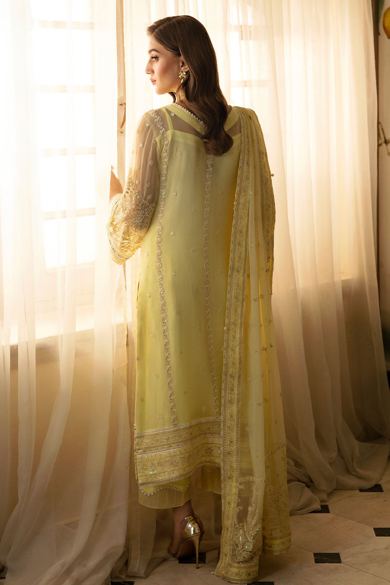 Gulaal | Embroidered Chiffon 24 | Estrella - House Of Hania