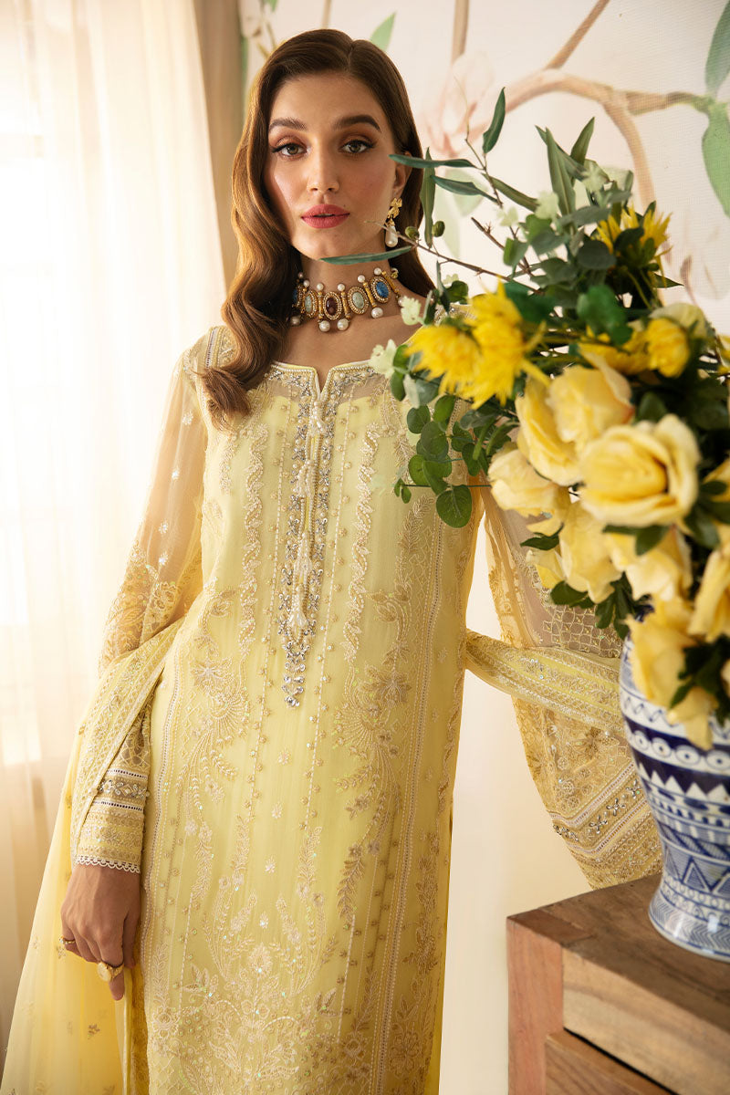 Gulaal | Embroidered Chiffon 24 | Estrella - House Of Hania
