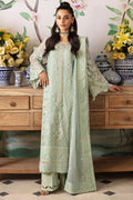 Gulaal | Embroidered Chiffon 24 | Jade - House Of Hania