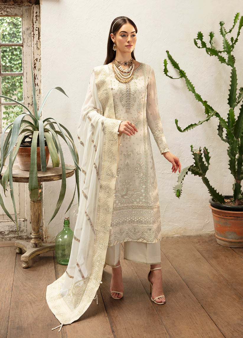 Gulaal | Embroidered Chiffon Eid Collection | ASTERIA - House Of Hania