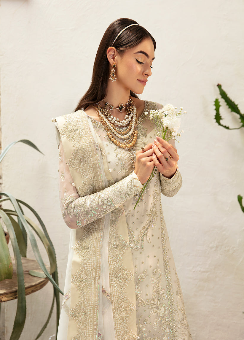 Gulaal | Embroidered Chiffon Eid Collection | ASTERIA - House Of Hania