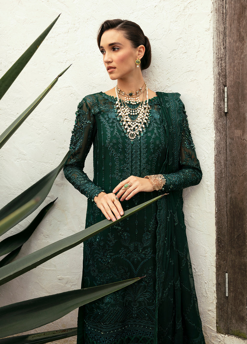 Gulaal | Embroidered Chiffon Eid Collection | CASSIA - House Of Hania