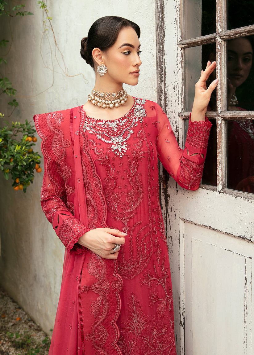 Gulaal | Embroidered Chiffon Eid Collection | ULMARIA - House Of Hania
