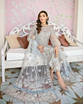 Gulaal | Fleur De Rose | Avenir Embroidered Net 3-Piece Suit WS-01 - House Of Hania