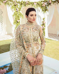 Gulaal | Fleur De Rose | Cher Embroidered Net 3-Piece Suit WS-04 - House Of Hania