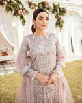 Gulaal | Fleur De Rose | Clair Embroidered Net 3-Piece Suit WS-05 - House Of Hania