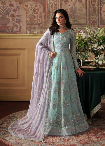 Gulaal | I Evayna Embroidered Chiffon | Delina - House Of Hania