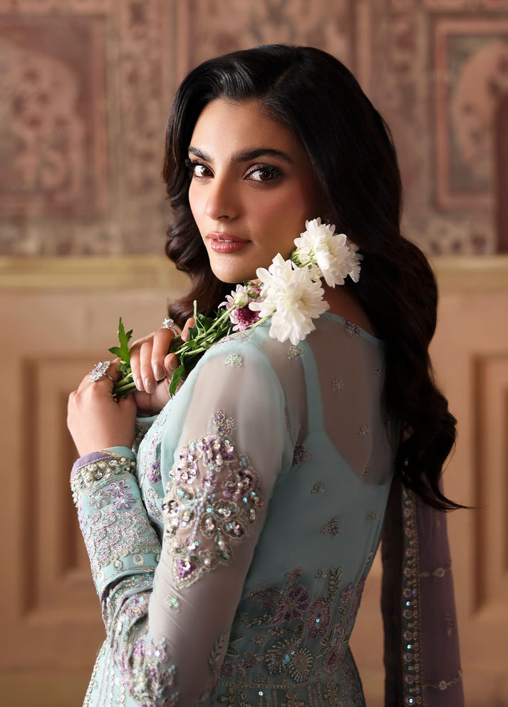 Gulaal | I Evayna Embroidered Chiffon | Delina - House Of Hania