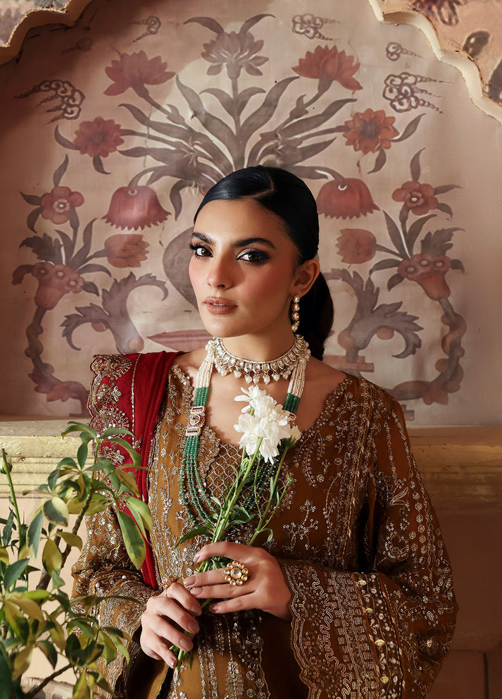 Gulaal | I Evayna Embroidered Chiffon | Dinara - House Of Hania