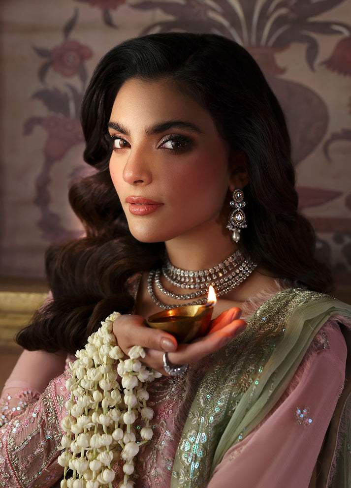 Gulaal | I Evayna Embroidered Chiffon | Layana - House Of Hania