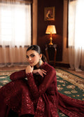 Gulaal | I Evayna Embroidered Chiffon | Vezeen - House Of Hania