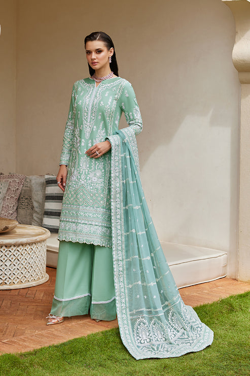 Gulaal | Luxury Lawn 25 | Freesia - House Of Hania