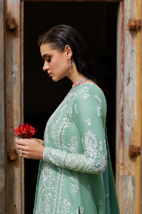 Gulaal | Luxury Lawn 25 | Freesia - House Of Hania