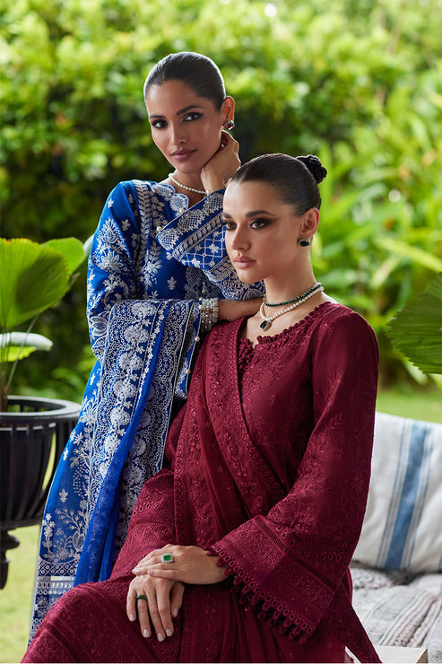 Gulaal | Luxury Lawn 25 | Nigella - House Of Hania