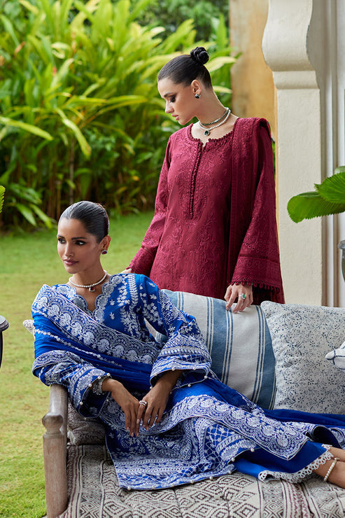 Gulaal | Luxury Lawn 25 | Nigella - House Of Hania