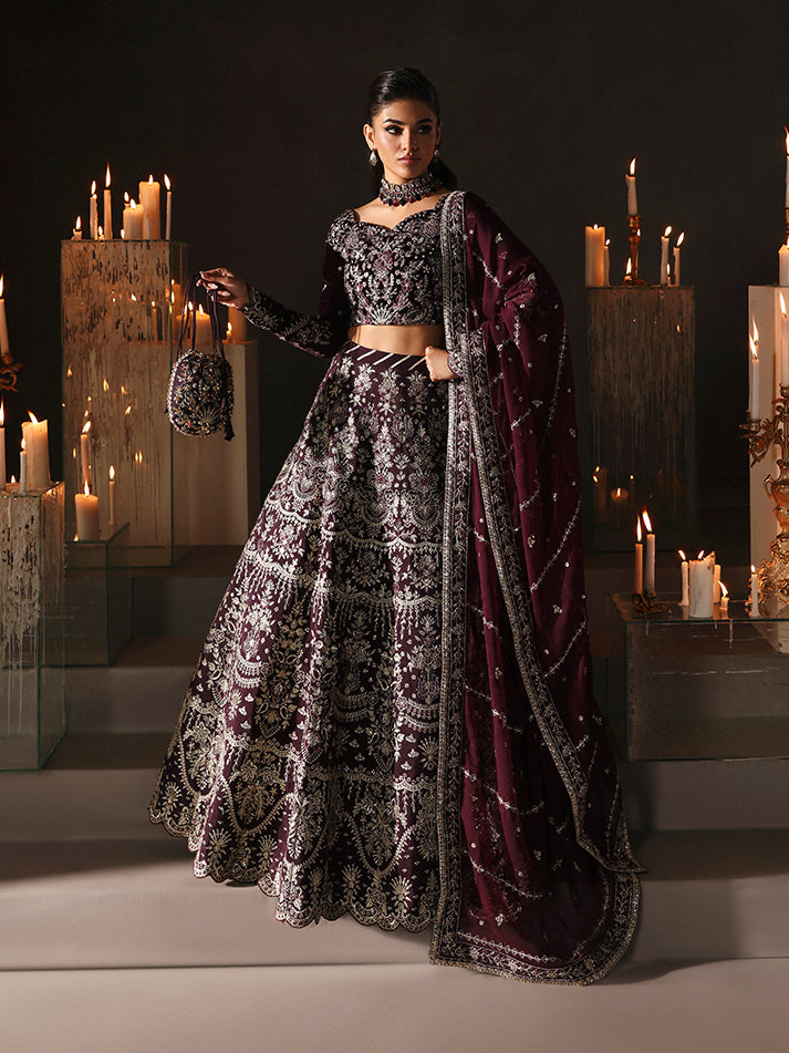 Gulaal | Marais Velvet | CALIRA - House Of Hania