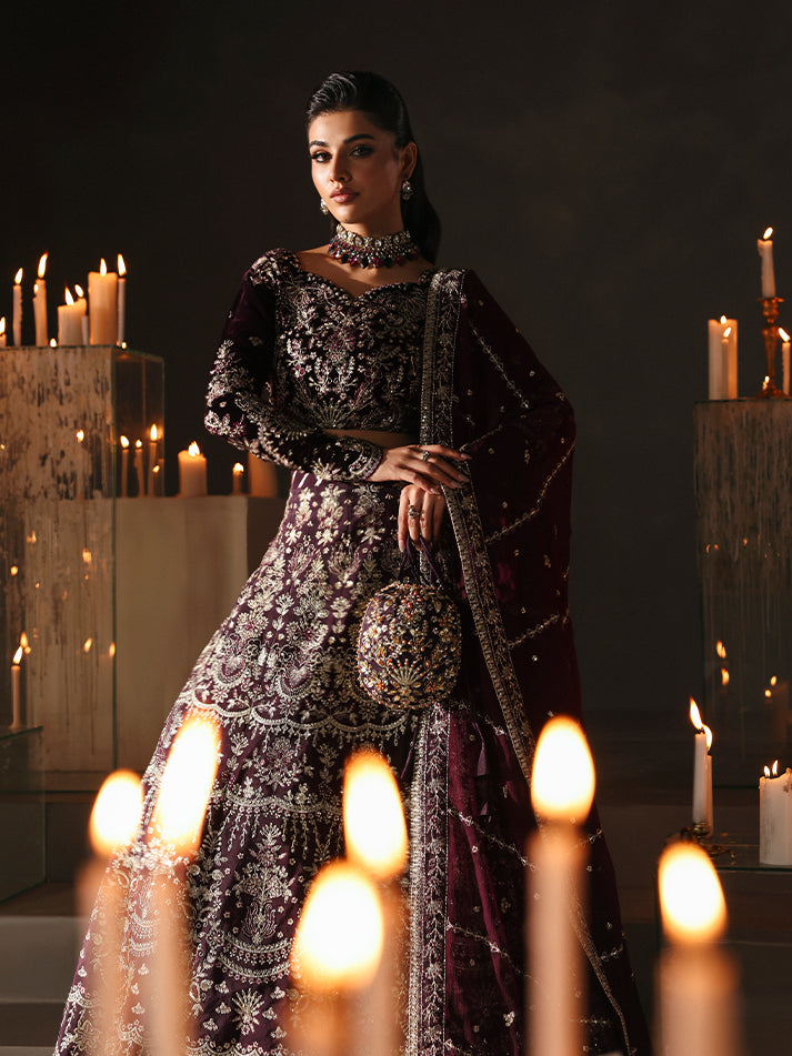 Gulaal | Marais Velvet | CALIRA - House Of Hania