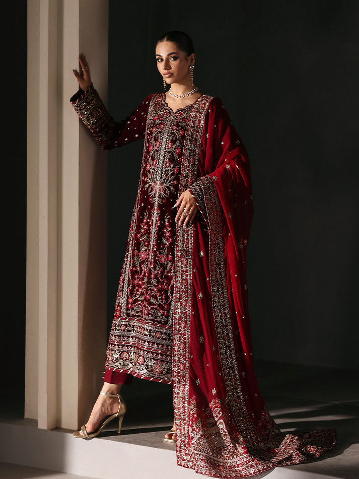 Gulaal | Marais Velvet | VELA - House Of Hania