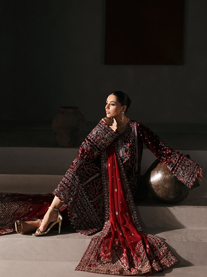 Gulaal | Marais Velvet | VELA - House Of Hania