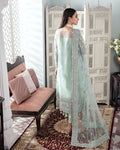Gulaal | Meherma Wedding Formals Collection | Zeba Embroidered Net 3-Piece Suit WS-21 - House Of Hania