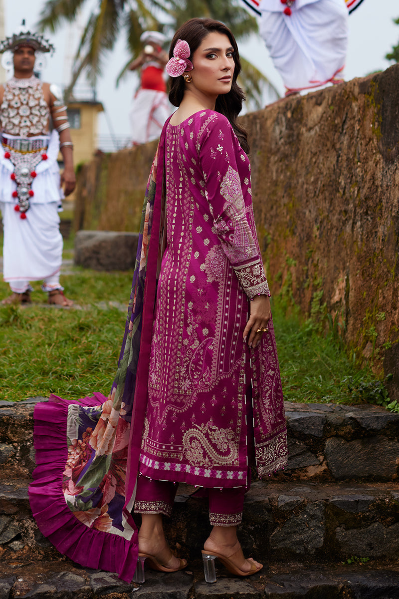 Gulaal | Saffira Lawn 25 | Aria - House Of Hania