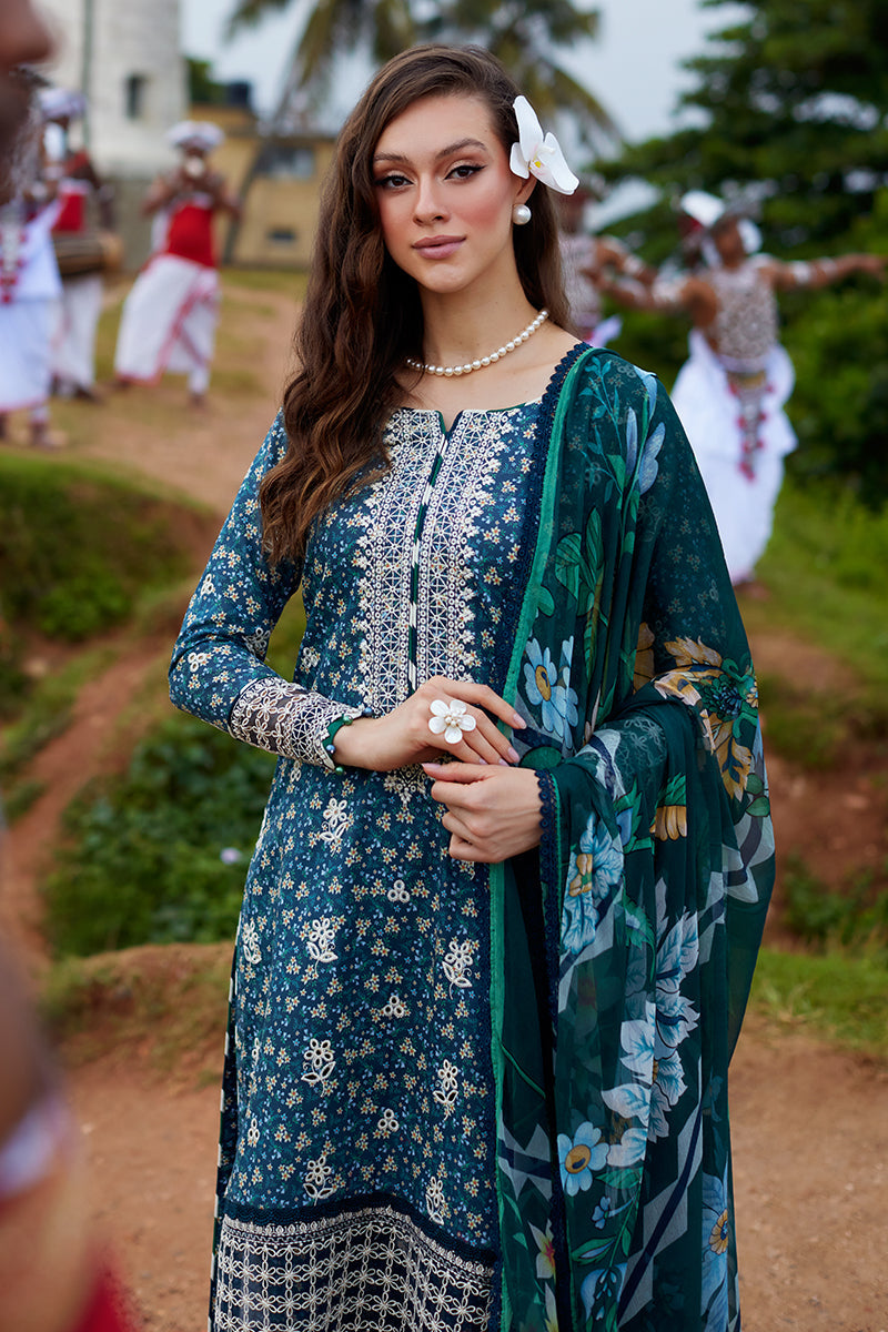 Gulaal | Saffira Lawn 25 | Chloe - House Of Hania