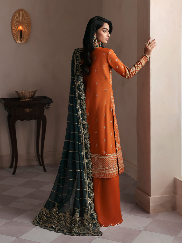 Gulaal | Serica Raw Silk | Ciora - House Of Hania