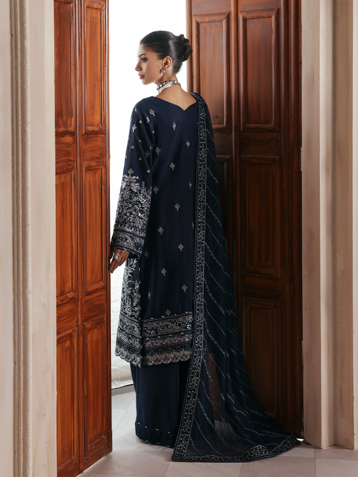 Gulaal | Serica Raw Silk | Saphira - House Of Hania