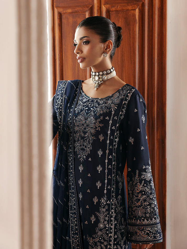 Gulaal | Serica Raw Silk | Saphira - House Of Hania