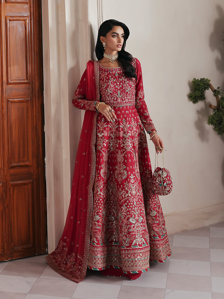 Gulaal | Serica Raw Silk | Serosia - House Of Hania