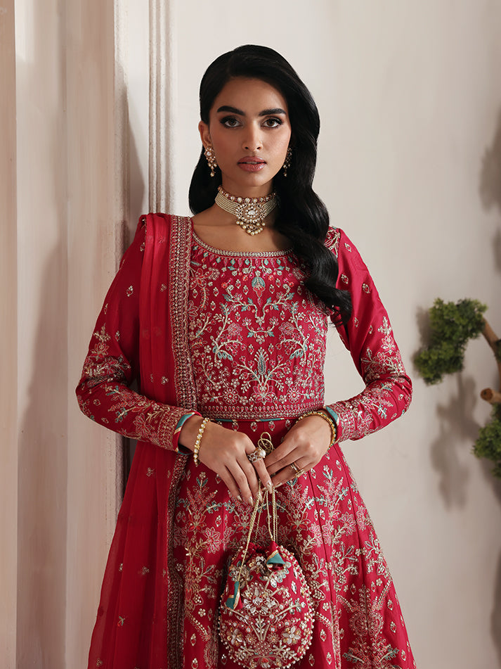 Gulaal | Serica Raw Silk | Serosia - House Of Hania