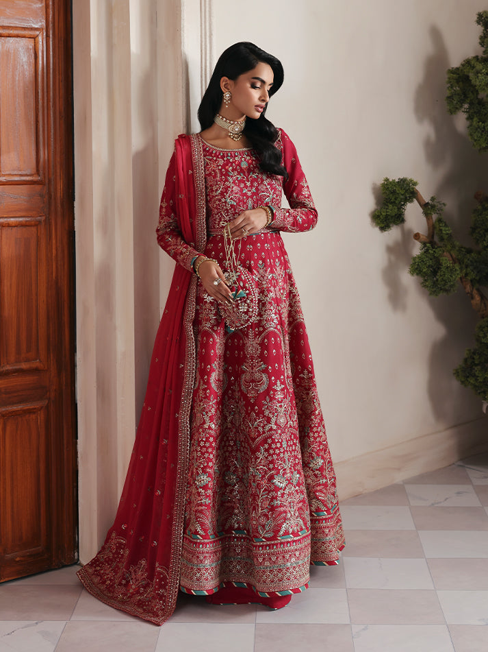 Gulaal | Serica Raw Silk | Serosia - House Of Hania