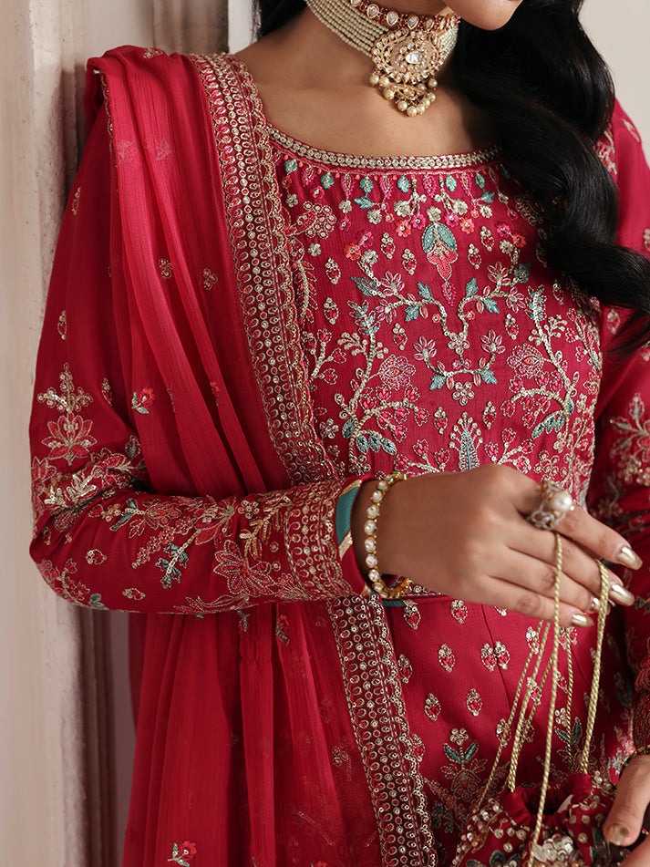Gulaal | Serica Raw Silk | Serosia - House Of Hania