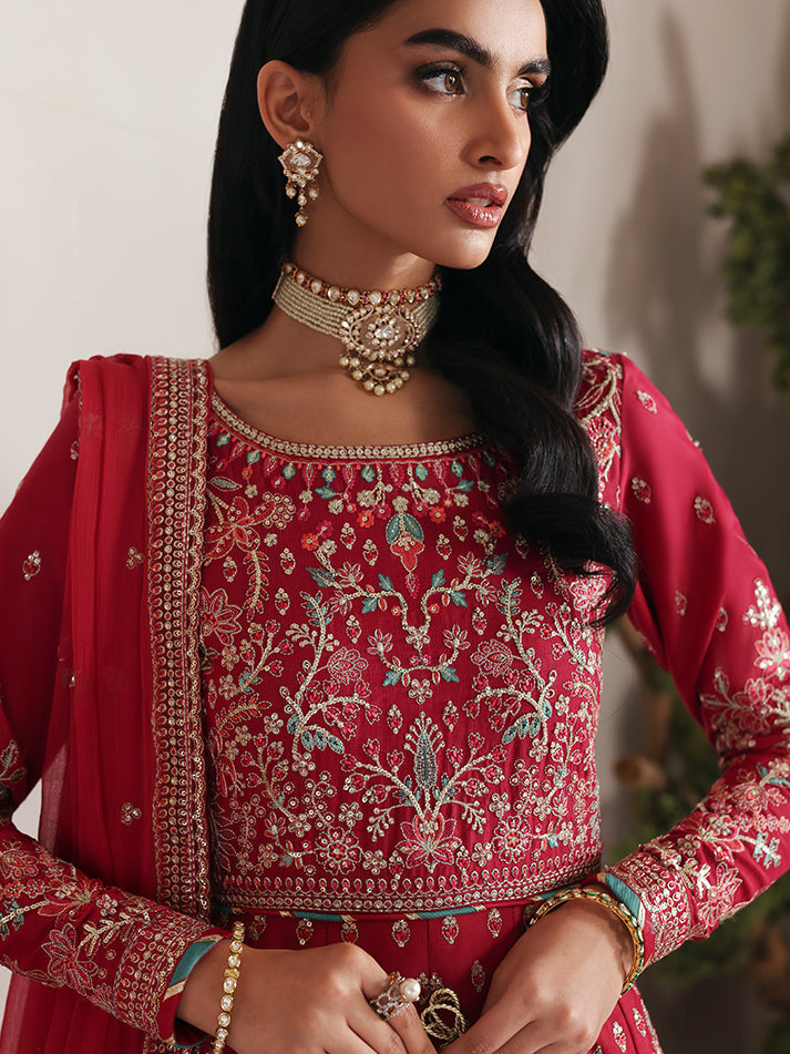 Gulaal | Serica Raw Silk | Serosia - House Of Hania