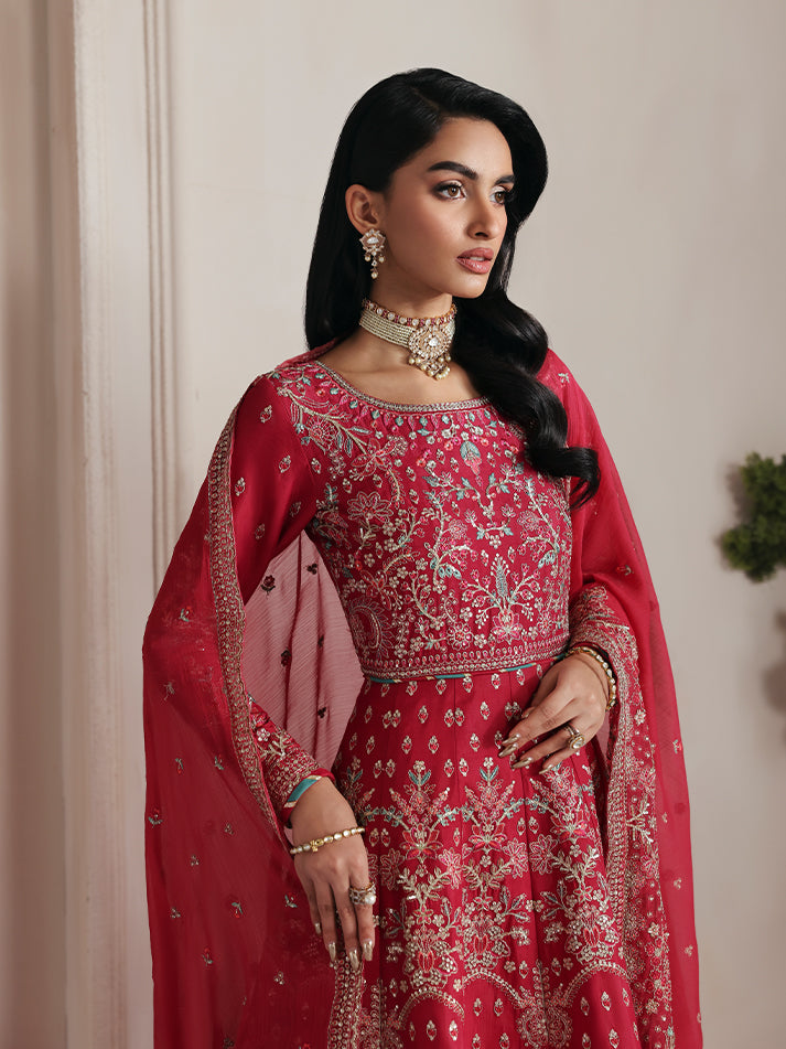 Gulaal | Serica Raw Silk | Serosia - House Of Hania