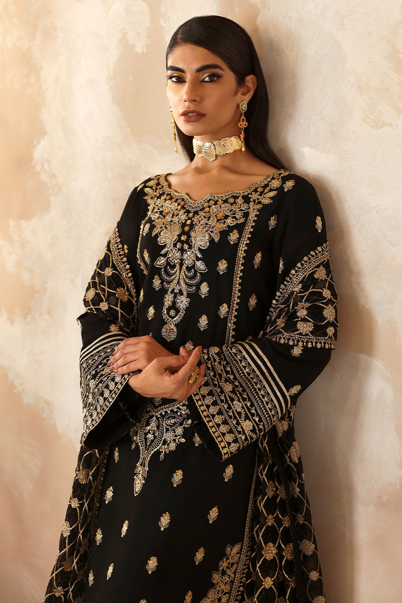 Gulaal | Shehrnaaz Raw Silk | Inaara - House Of Hania