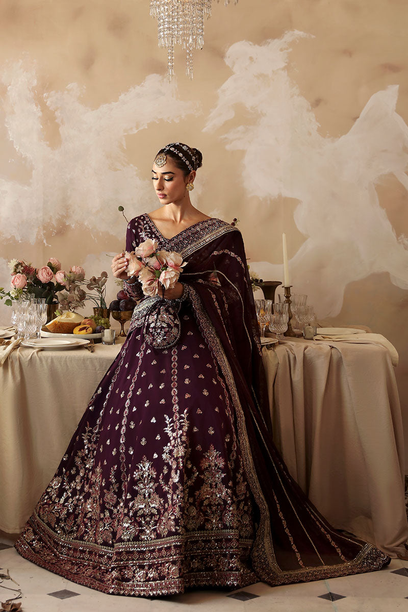 Gulaal | Shehrnaaz Raw Silk | Jahaan - House Of Hania