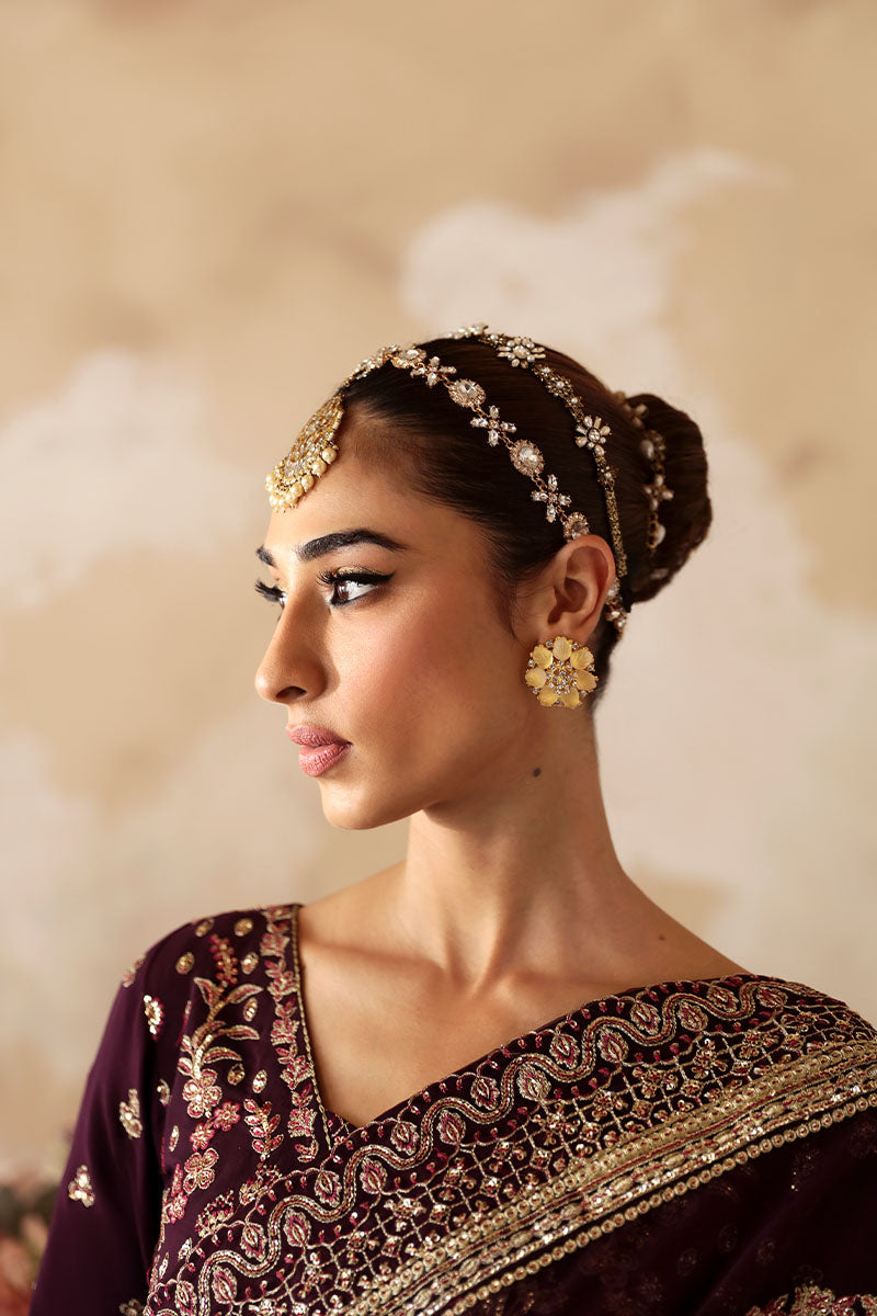 Gulaal | Shehrnaaz Raw Silk | Jahaan - House Of Hania