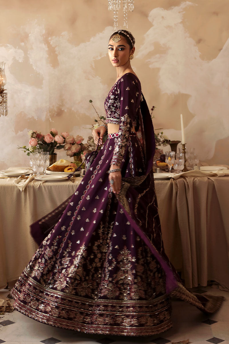 Gulaal | Shehrnaaz Raw Silk | Jahaan - House Of Hania