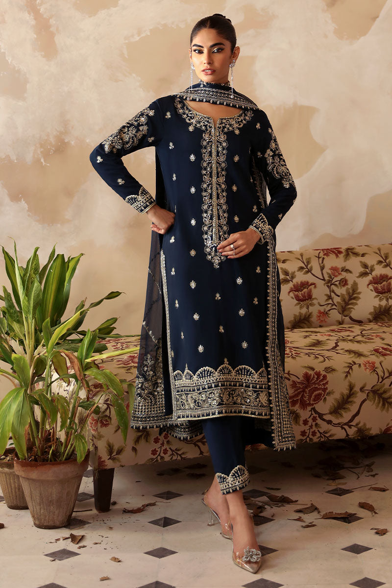 Gulaal | Shehrnaaz Raw Silk | Leelah - House Of Hania