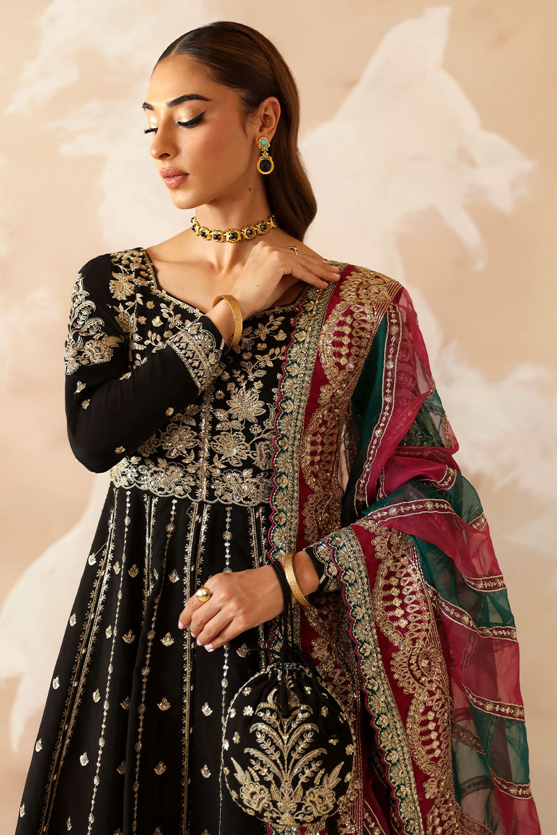 Gulaal | Shehrnaaz Raw Silk | Nazmil - House Of Hania