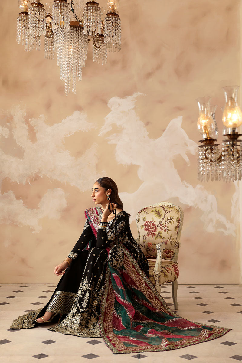 Gulaal | Shehrnaaz Raw Silk | Nazmil - House Of Hania