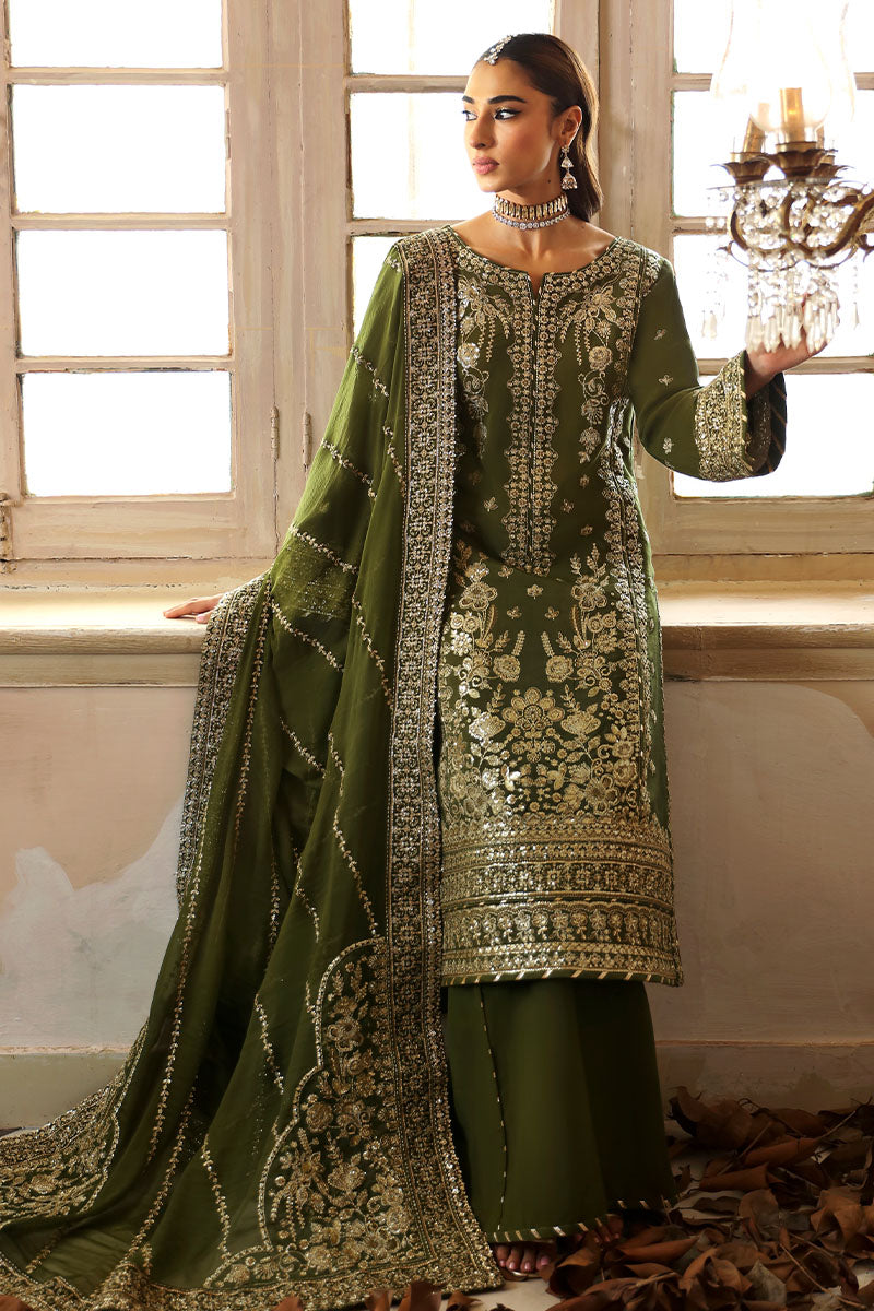 Gulaal | Shehrnaaz Raw Silk | Sohina - House Of Hania
