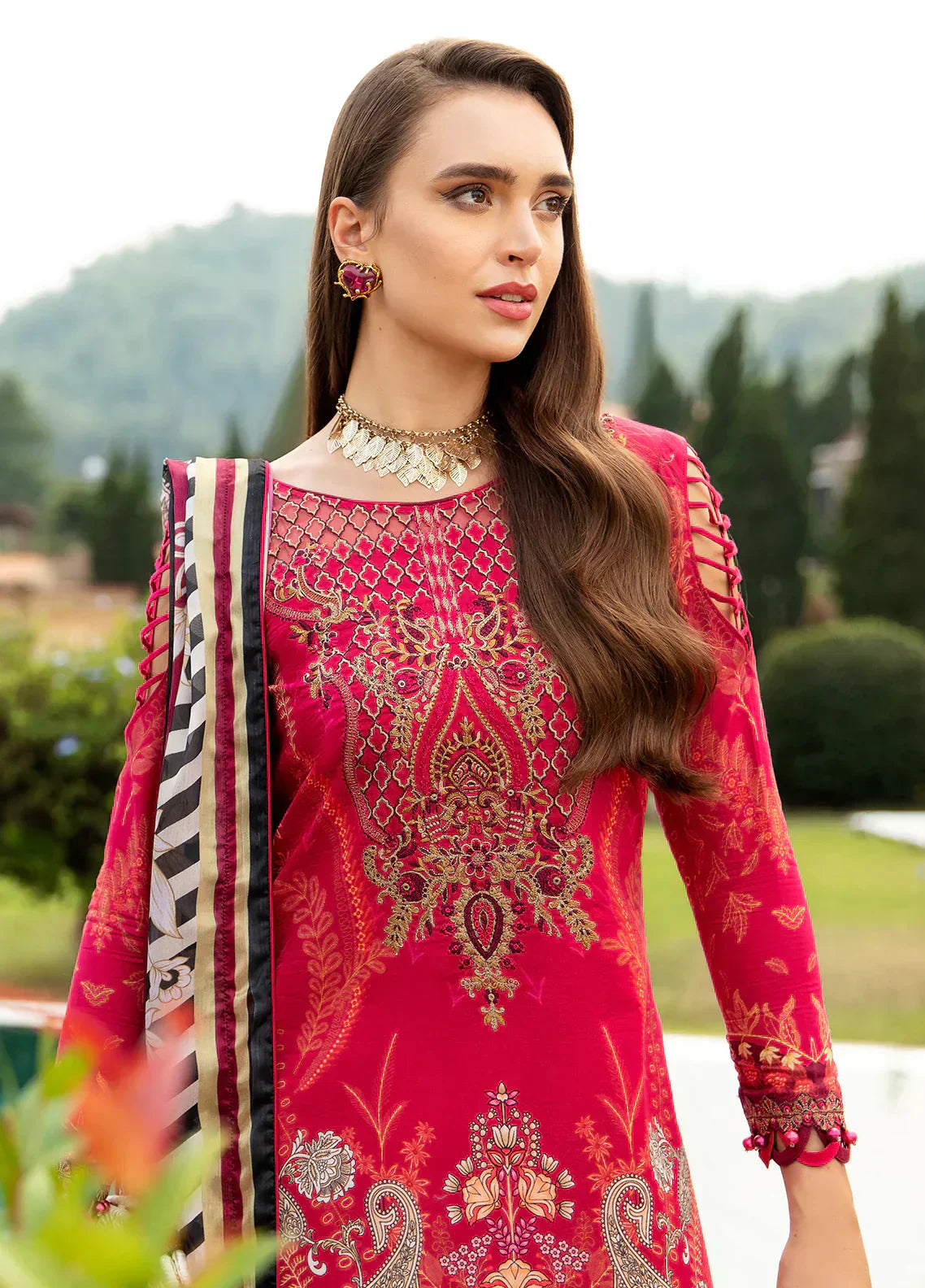 Gulaal | Springtime Ballet | CHERIE (GL-L-24V1-04) - House Of Hania