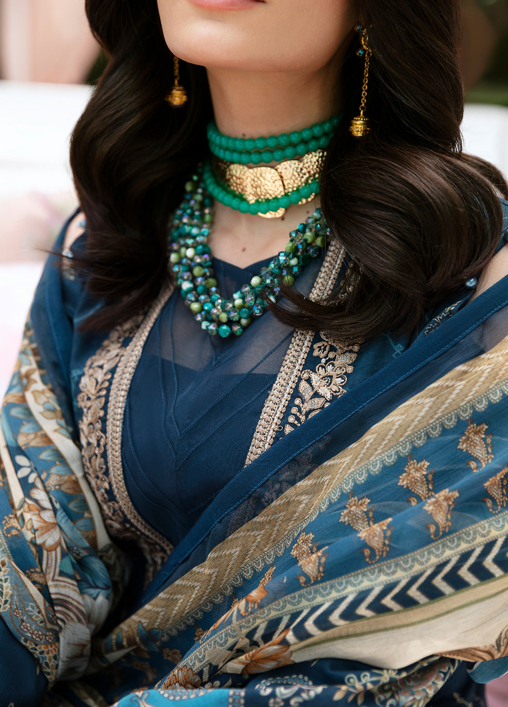 Gulaal | Summer Glow Lawn 24 | SYLVIYA (GL-L-24V3-01) - House Of Hania