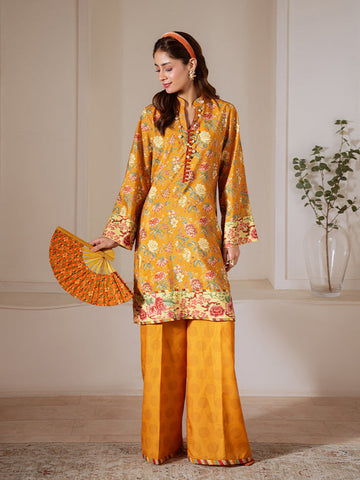 Gulaal | Summer Pret 26 | Marigold Veil - House Of Hania