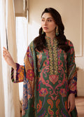 Gulaal | Velouré Printed Silk | Majestic Mosaic - House Of Hania
